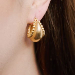 JASMINE HOOP EARRINGS